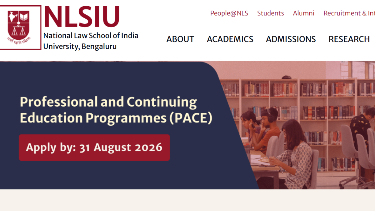 NLSIU research fellowships 2026: Applications open for January 2027 intake, check details