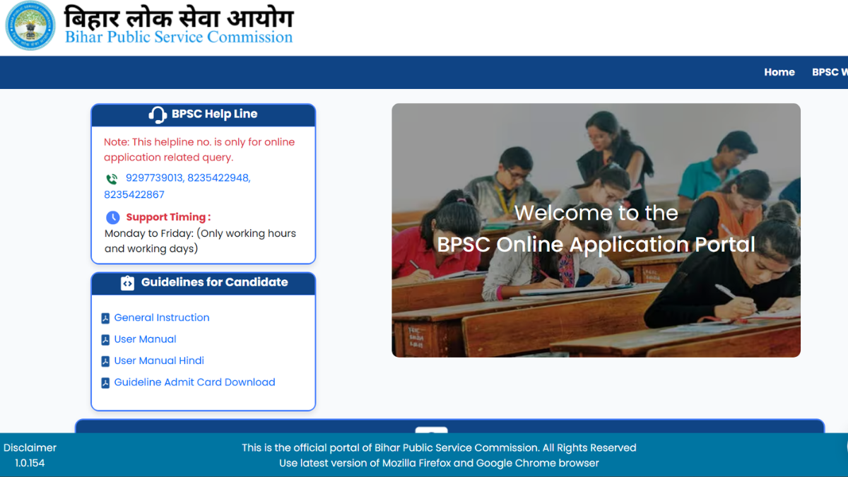 BPSC TRE 4.0 Recruitment 2026: Application begins for 32K+ posts, check direct link here