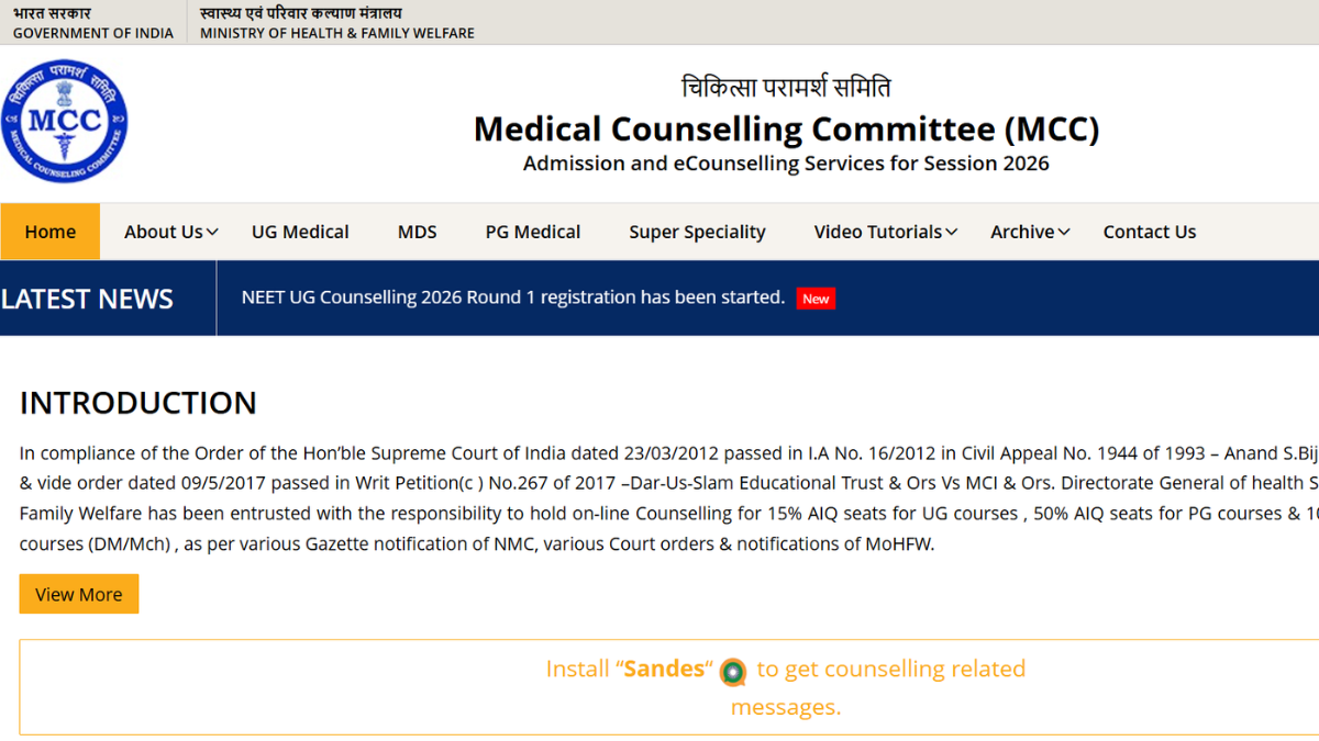 NEET UG 2026 Round 1 seat allotment: Provisional list released at mcc.nic.in; here's how to check - India Today